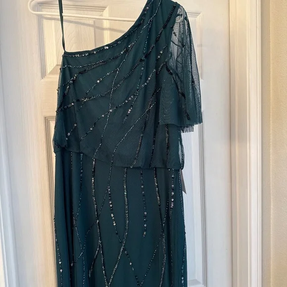 PAPELL STUDIO BEADED BLOUSON GOWN - Picture 1 of 2